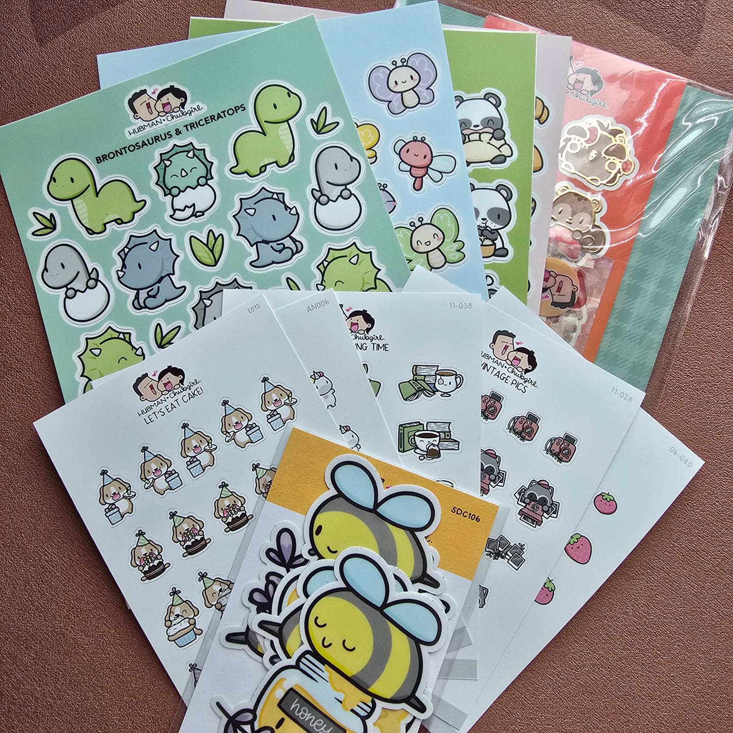 Customer photo review of Sticker Sampler Set