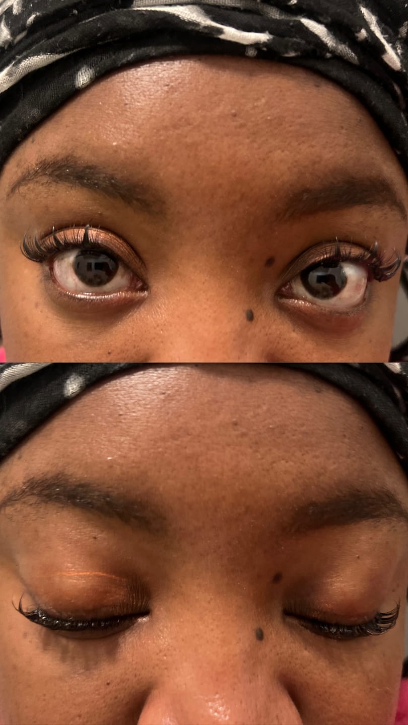 Customer photo review of Fairy Lash Kit