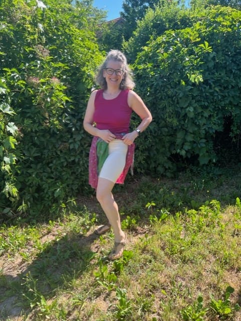 Customer photo review of Shorty anti-frottement en coton bio