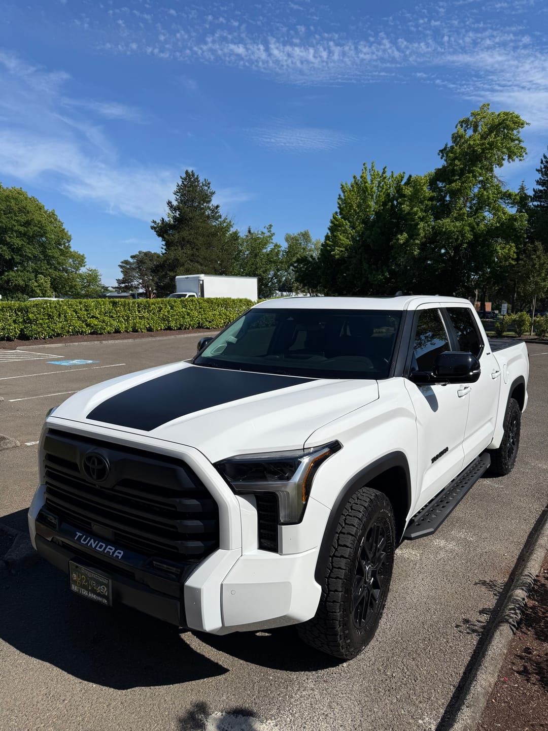 Customer photo review of Hood Graphic | fits Toyota Tundra (2022+)