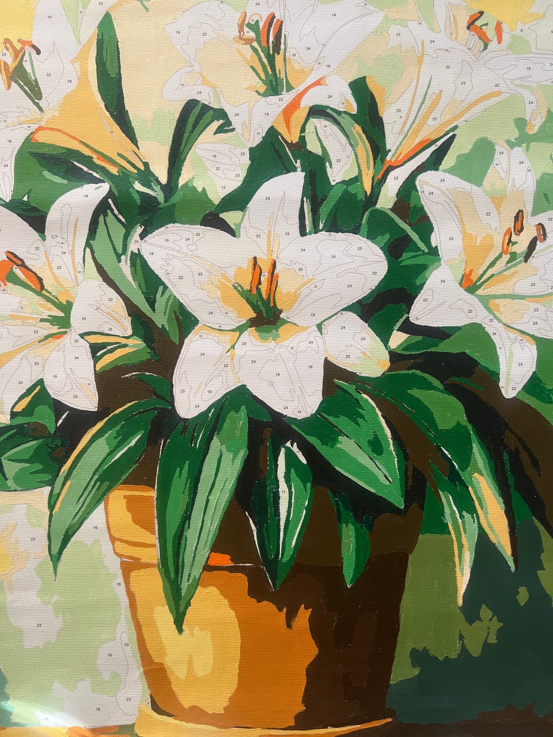 Customer photo review of Easter Lilies