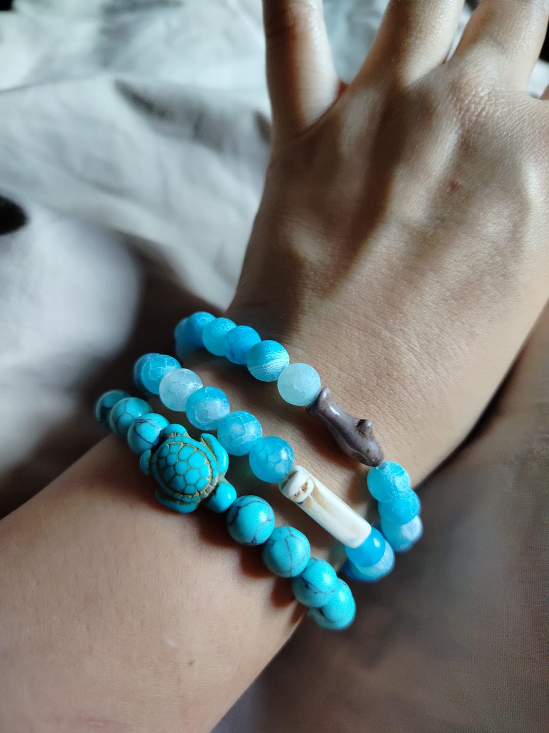 Customer photo review of The Journey Bracelet