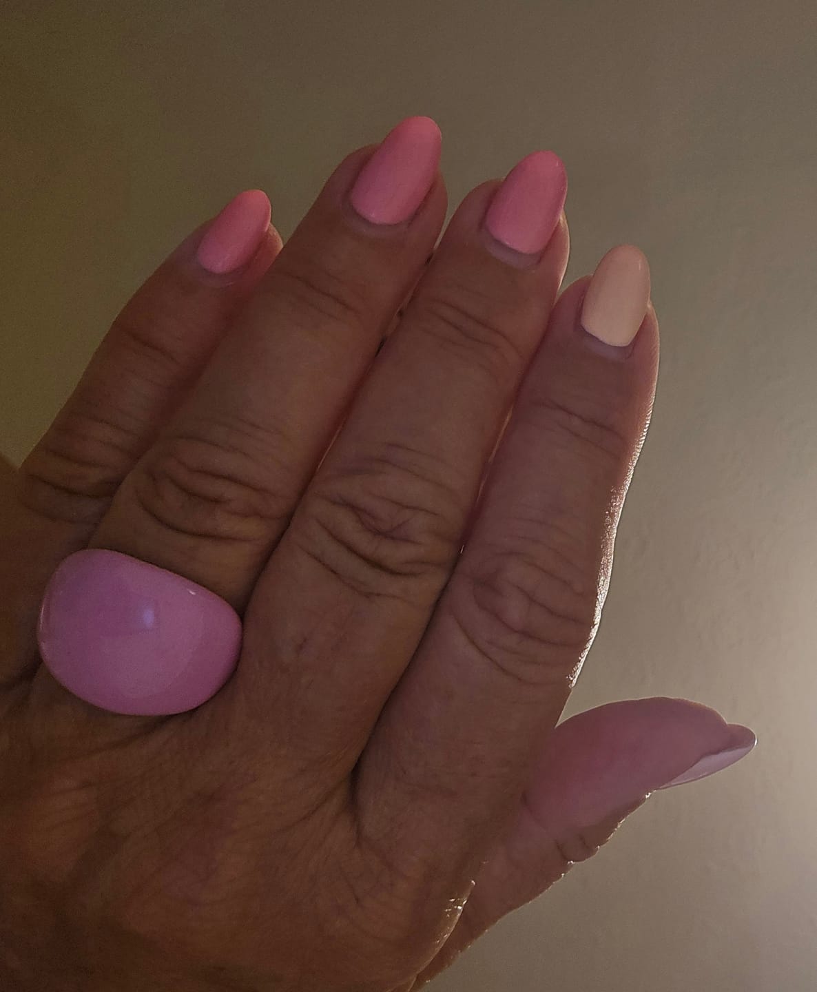 Customer photo review of Lava Drop SS Enamel Ring