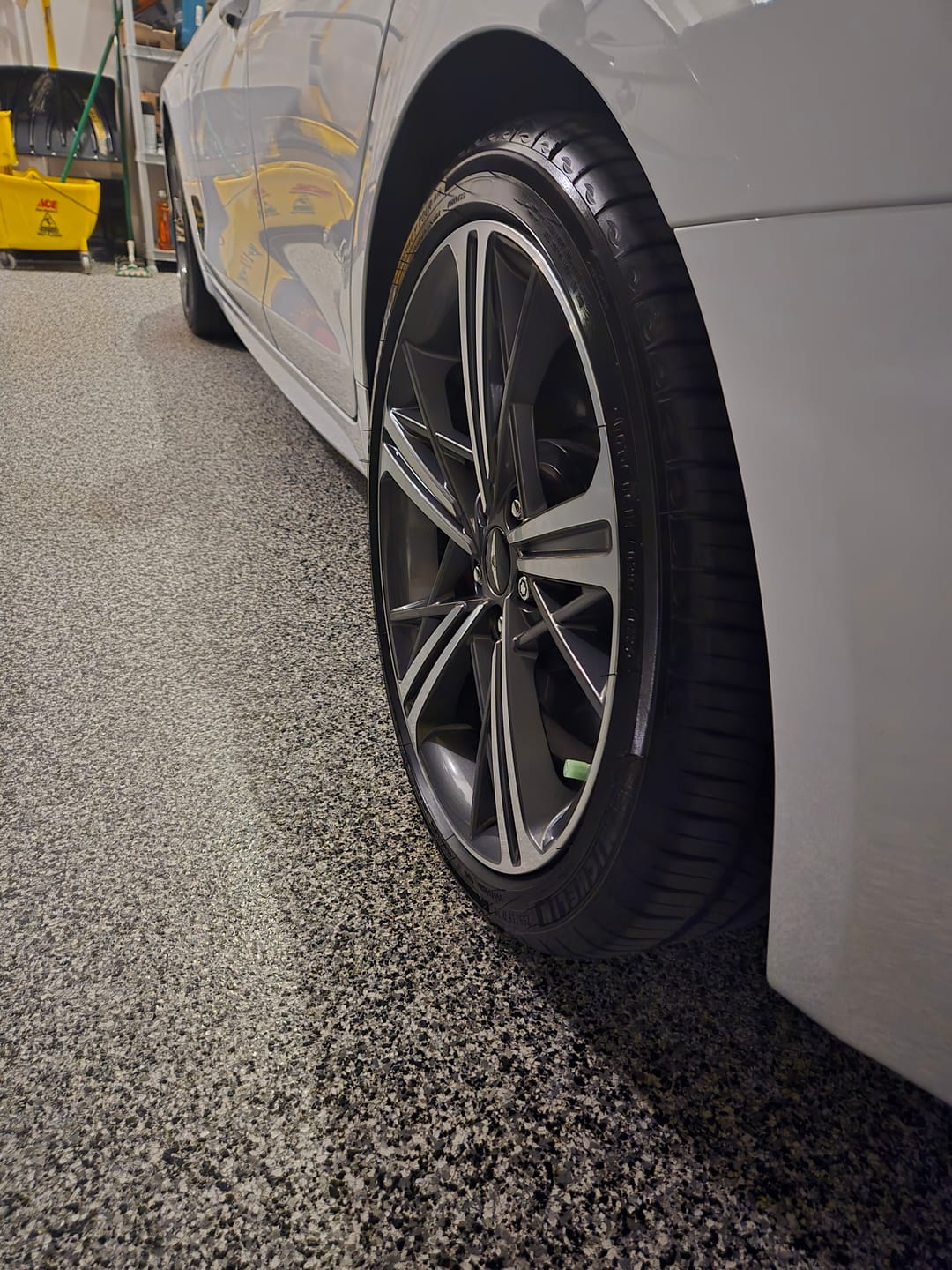 Customer photo review of BLACKLINE® BLACKOUT TRIM & TIRE DRESSING