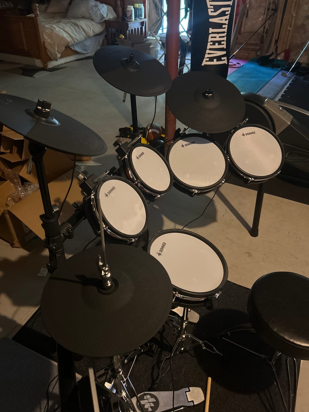 Customer photo review of Donner DED-300Pro Electronic Drum Set