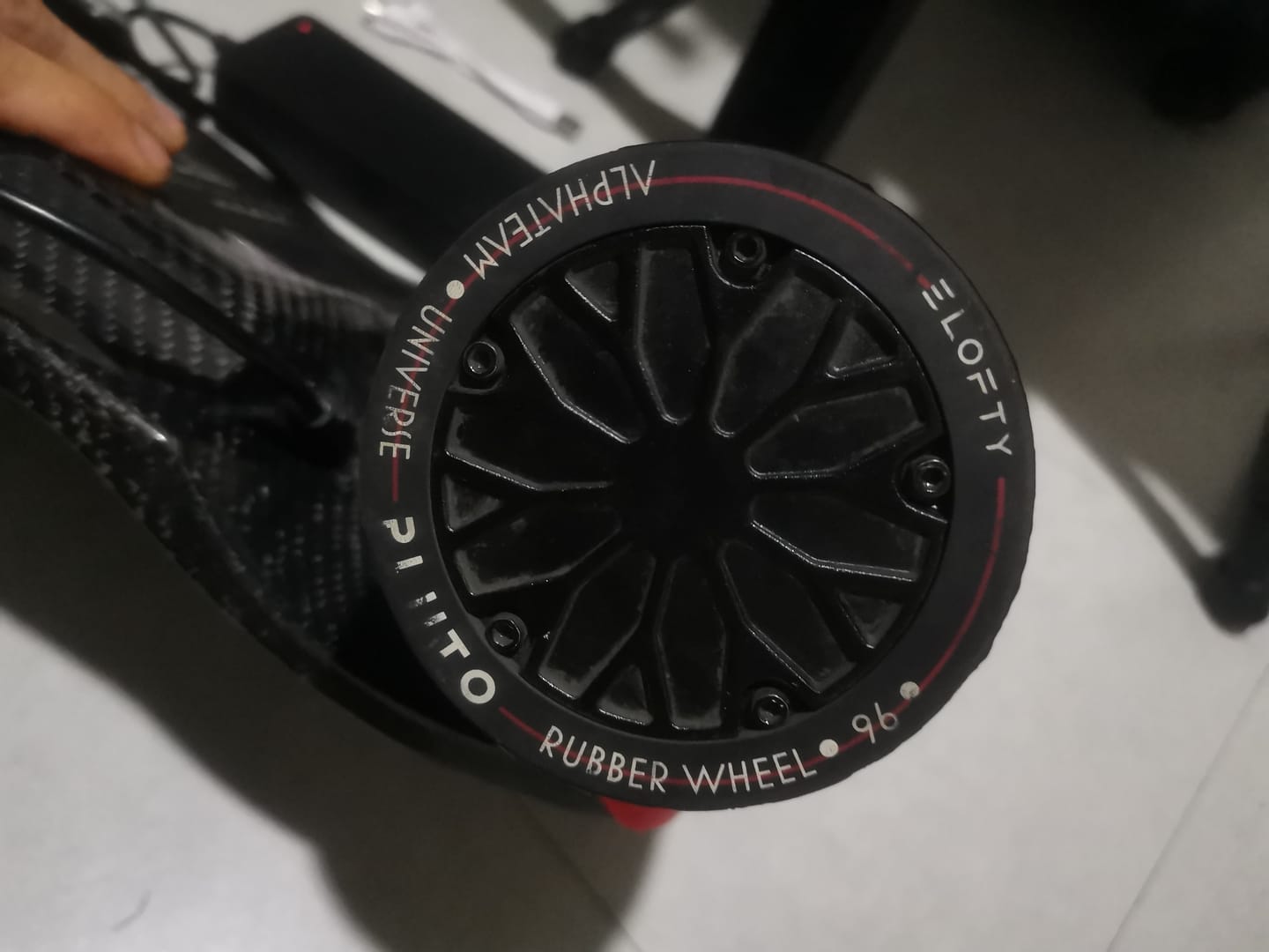 Customer photo review of Elofty® 96mm Pluto Rubber Wheel Kit