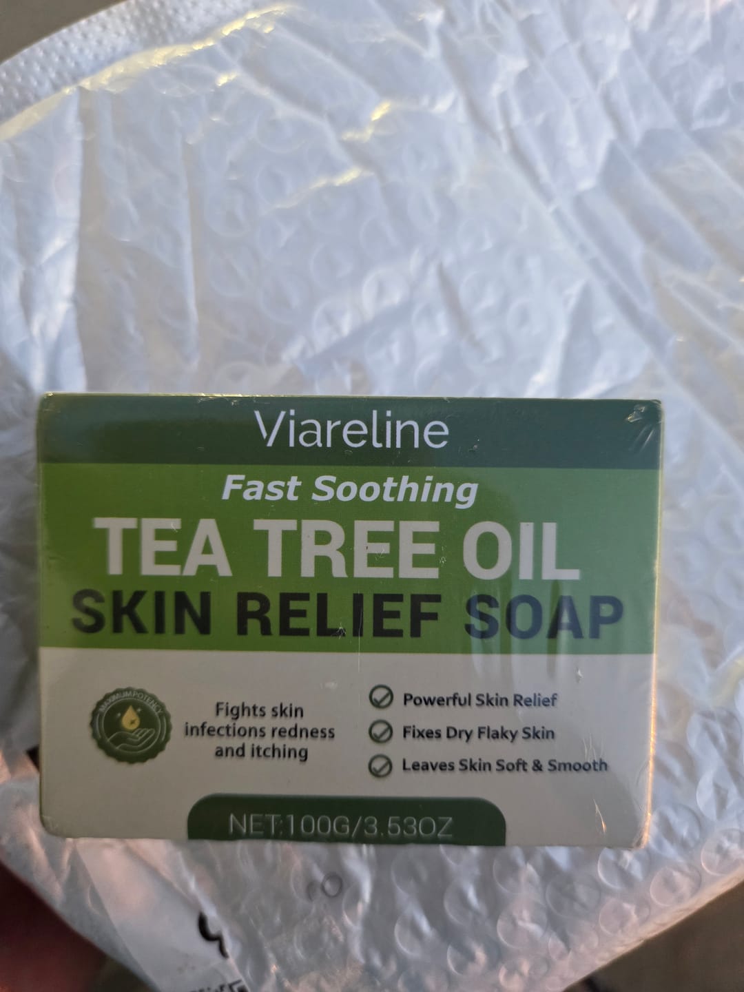 Customer photo review of Andrew's Antifungal Soap