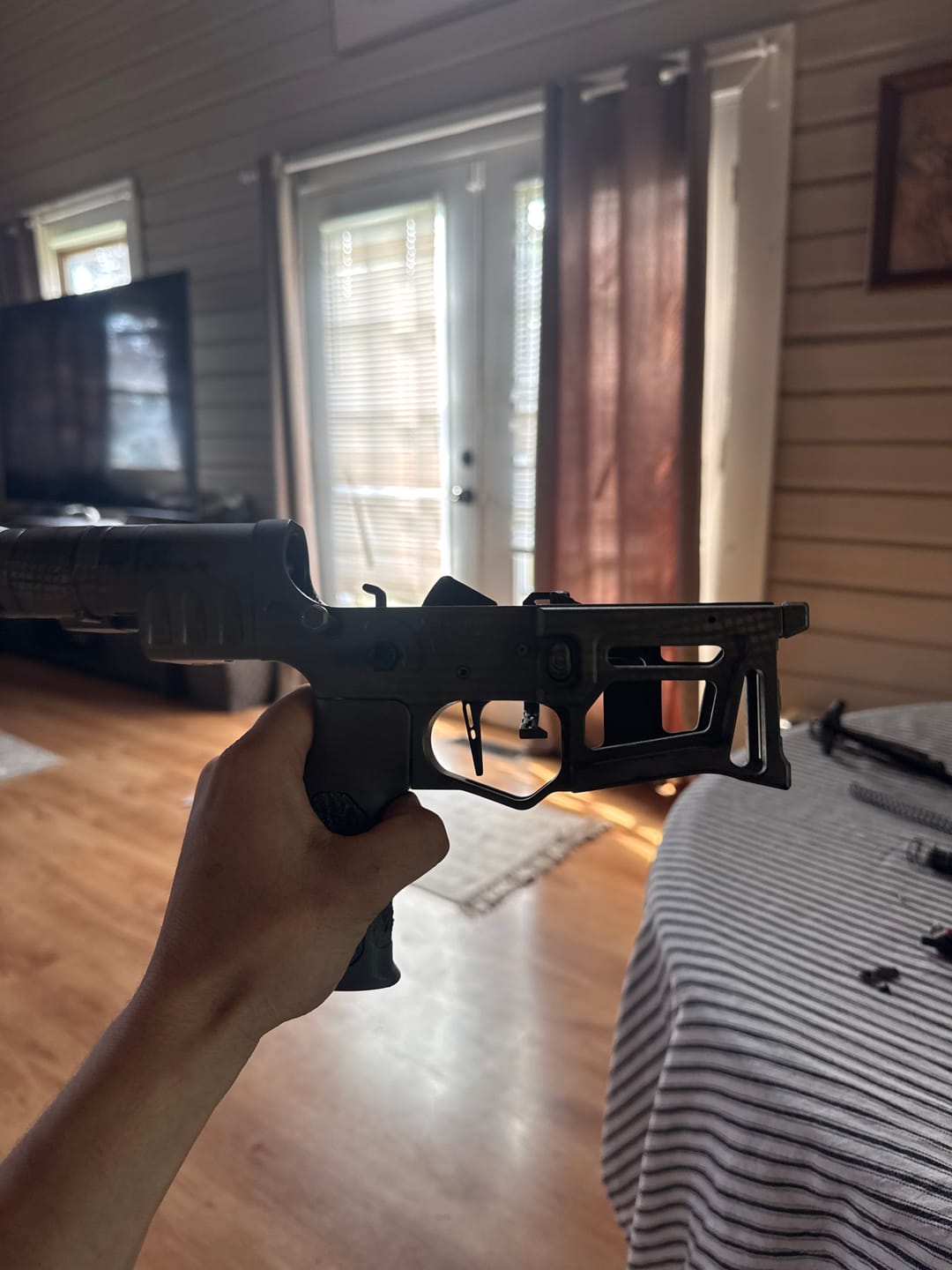 Customer photo review of 100% USA Made Super Safety with Flat Trigger – On Sale $89.99