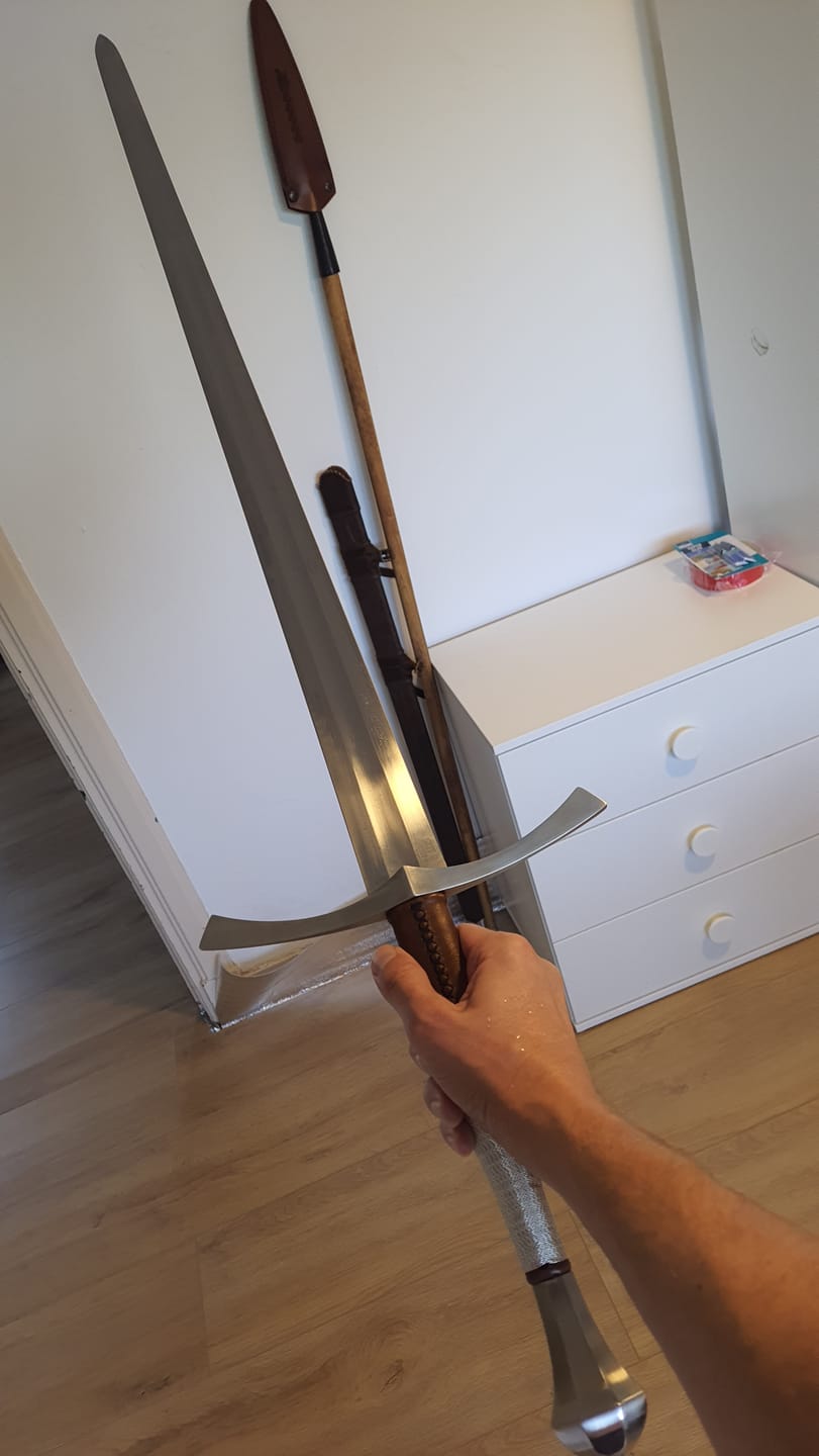 Customer photo review of The Warden Longsword