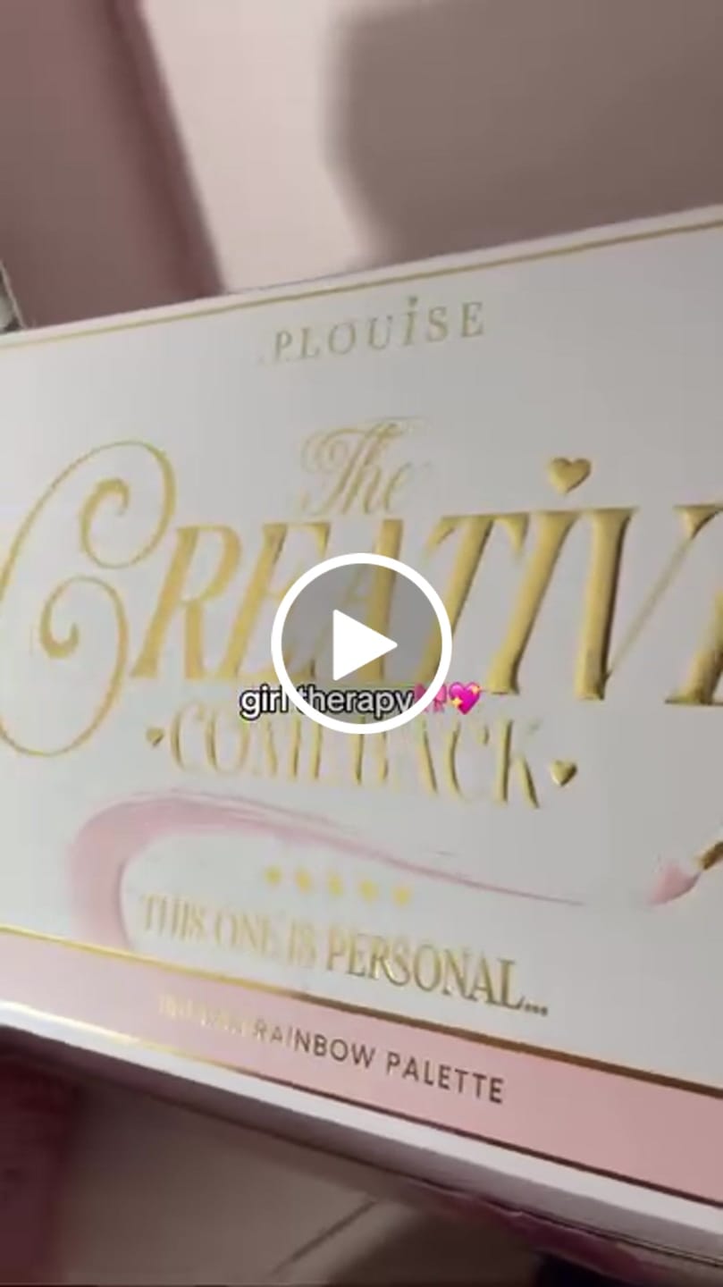 Customer video review of Creative Comeback XXXL Palette