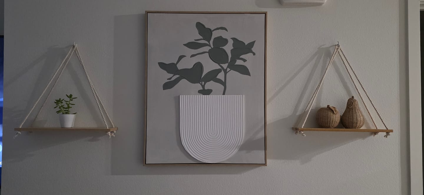 Customer photo review of 16'' W Solid Wood Shelving Unit