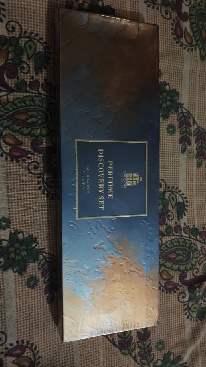 Customer photo review of Perfume Sample Discovery Set – 10 Mini Perfume Sprays (6ml Each)