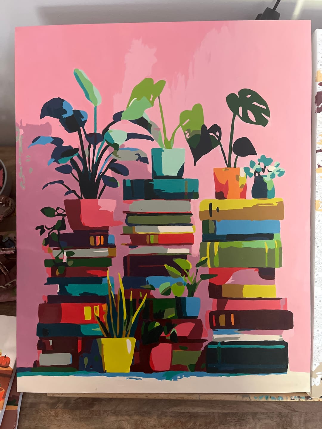 Customer photo review of Growing stories | Paint by Number