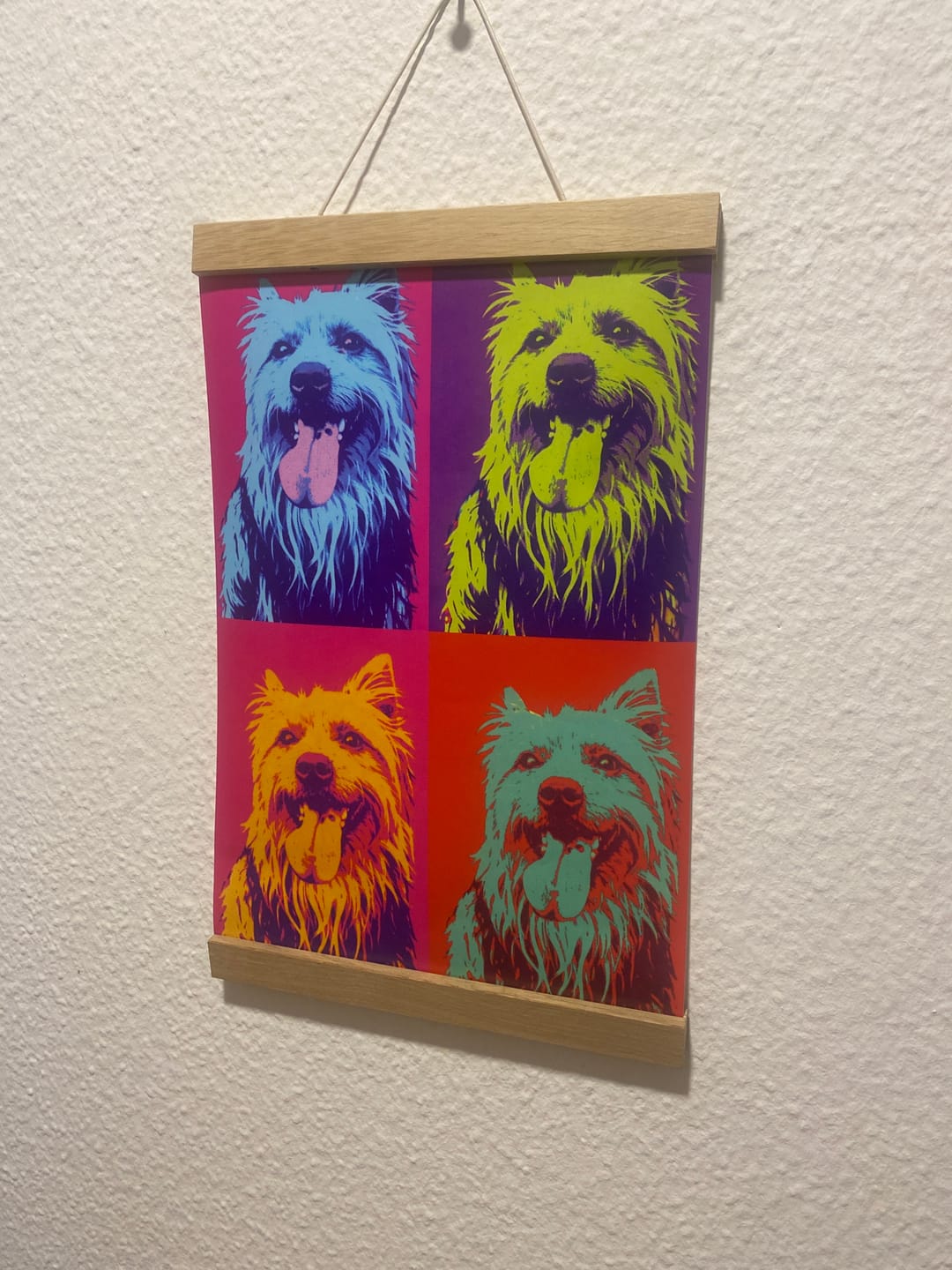 Customer photo review of Personalisiertes Poster - Farbquadrate
