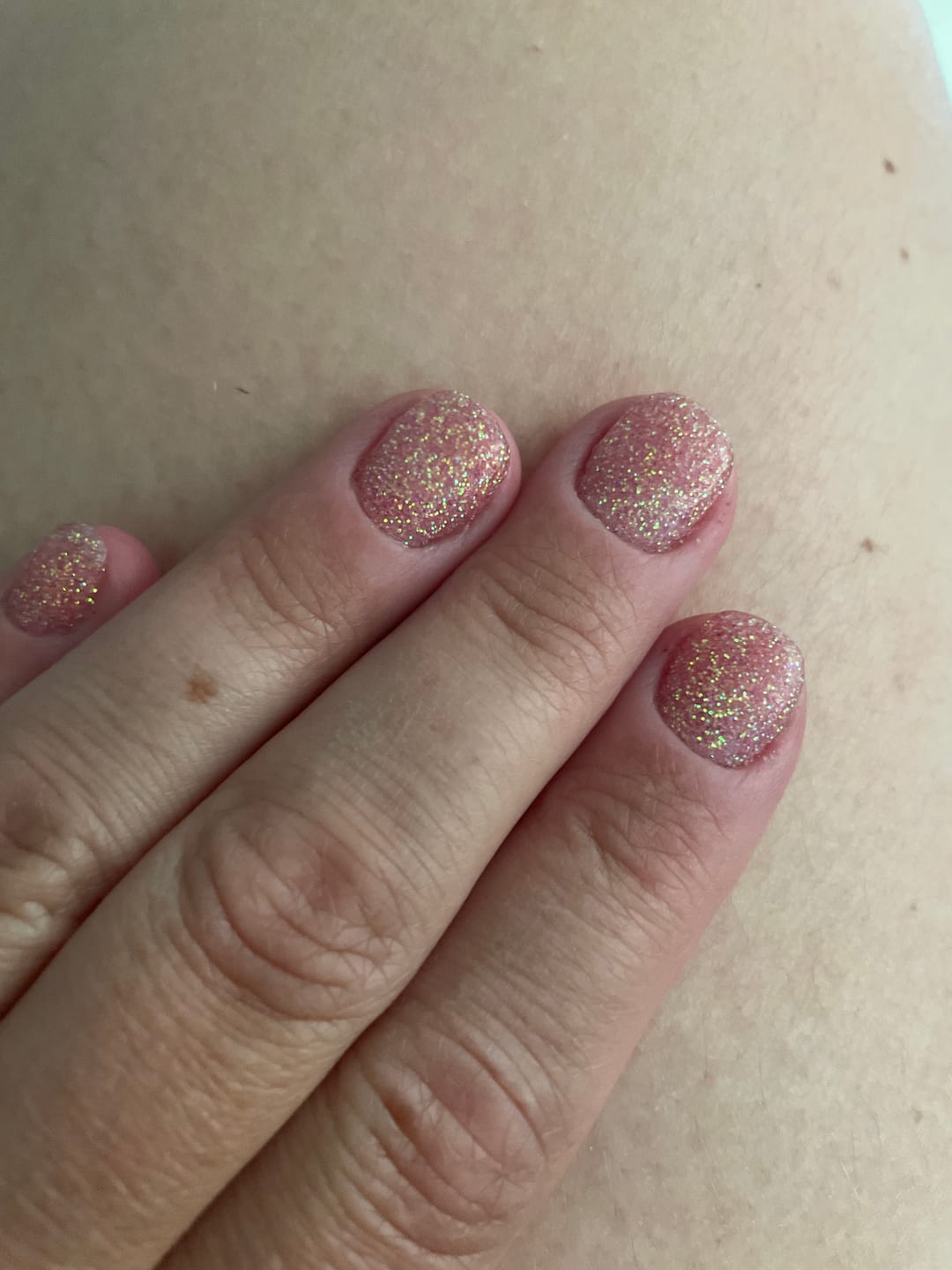Customer photo review of Glowdip Allt-i-ett Manikyrset