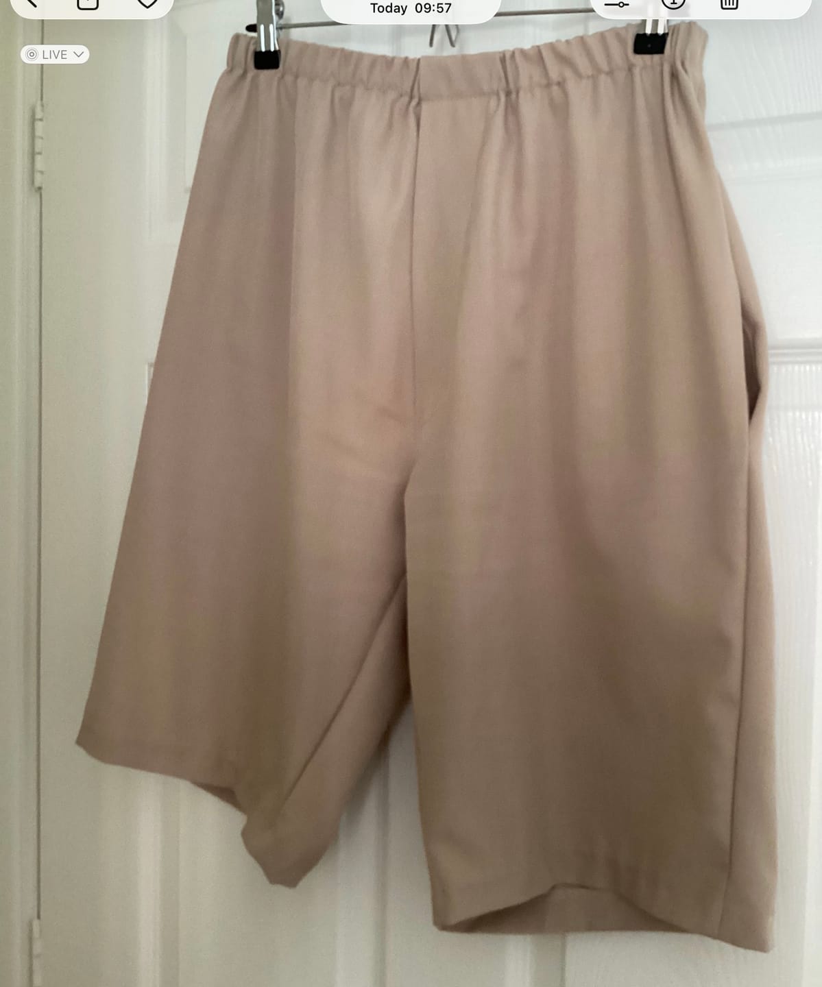 Customer photo review of Premium Plain Suiting Fabric