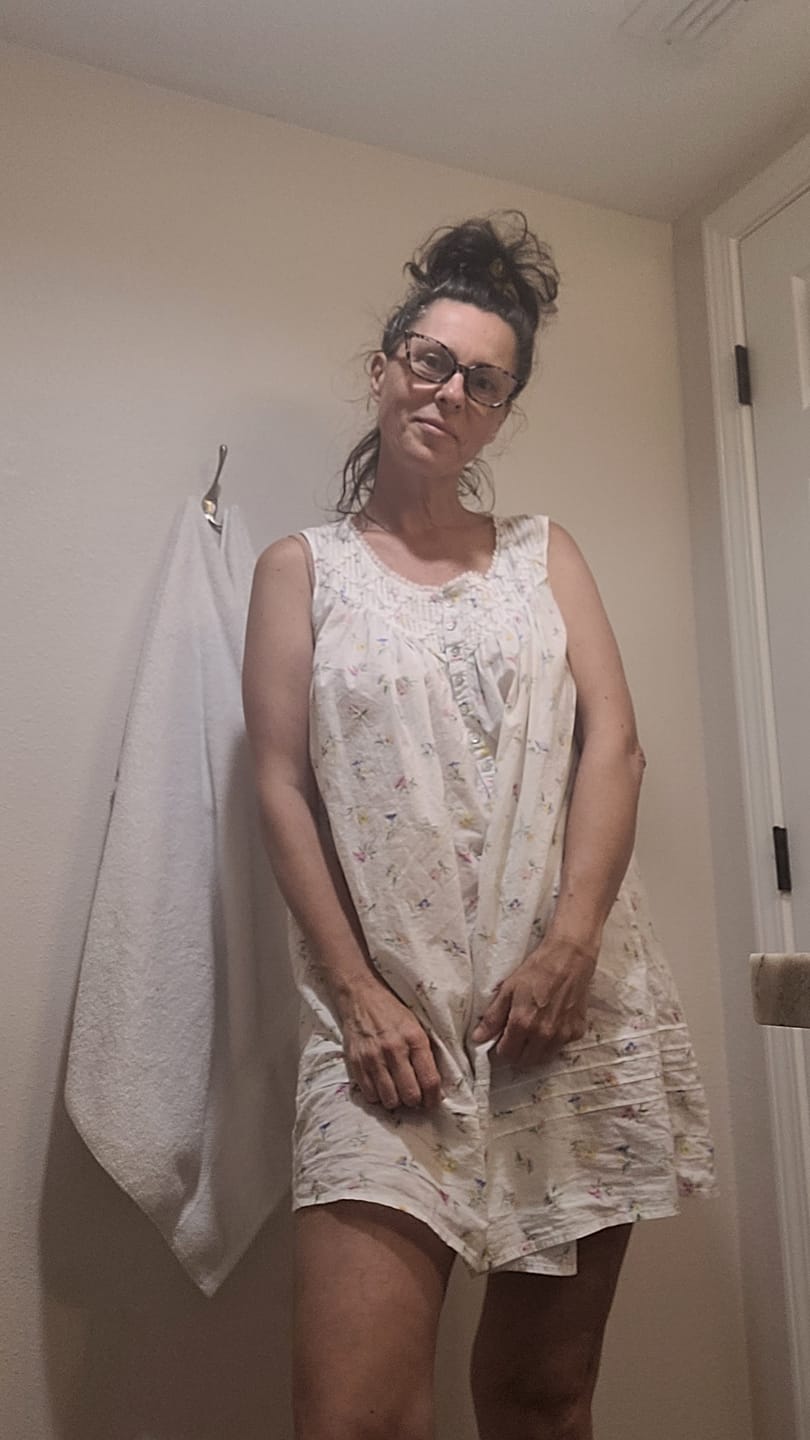 Customer photo review of Poetic Cotton Lawn Chemise