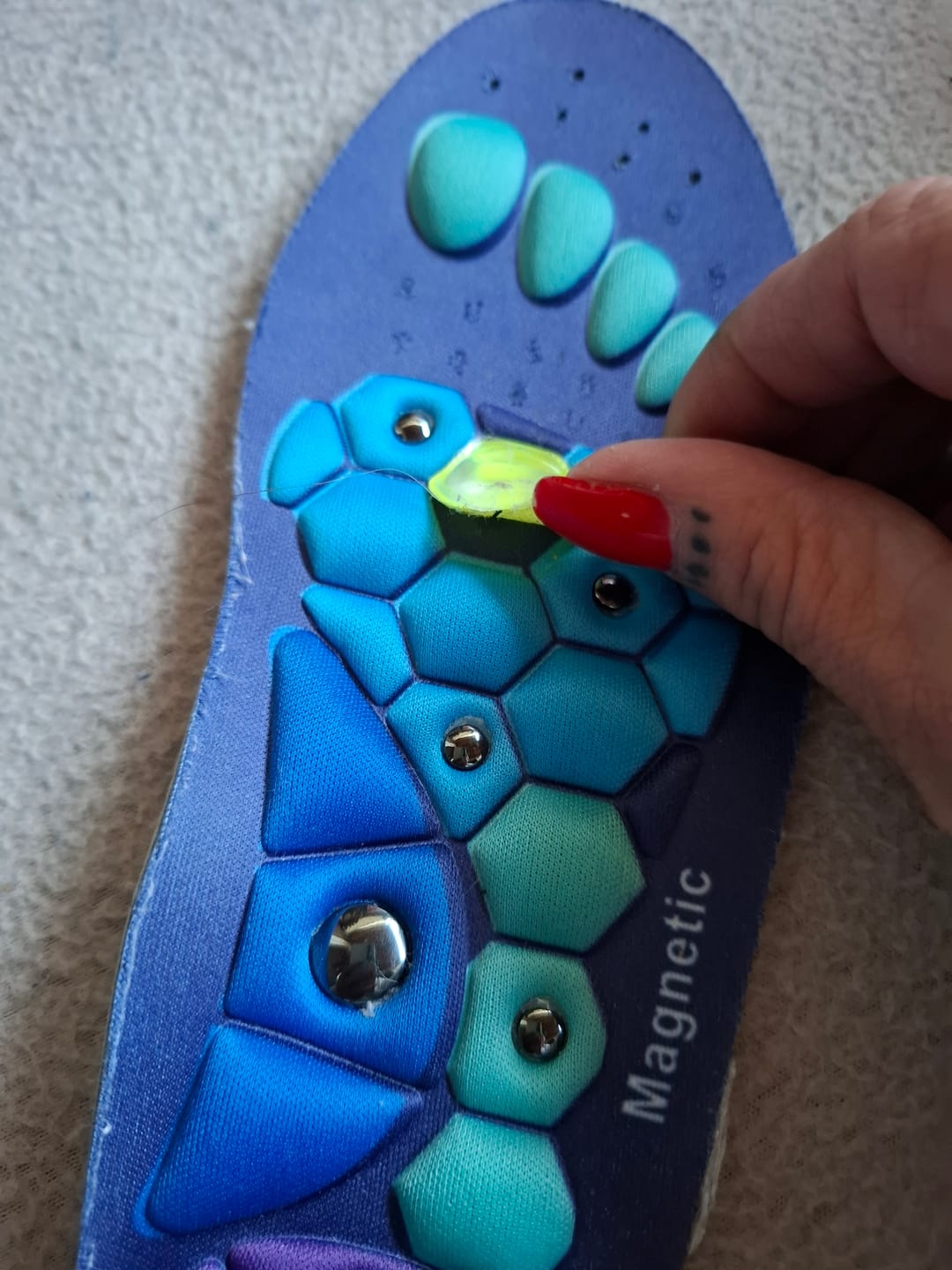 Customer photo review of ReliveX™ Magnetische Inlegzolen | Verlies Gewicht bij ELKE STAP