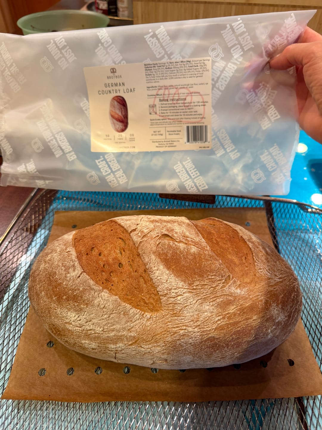 Customer photo review of German Country Loaf