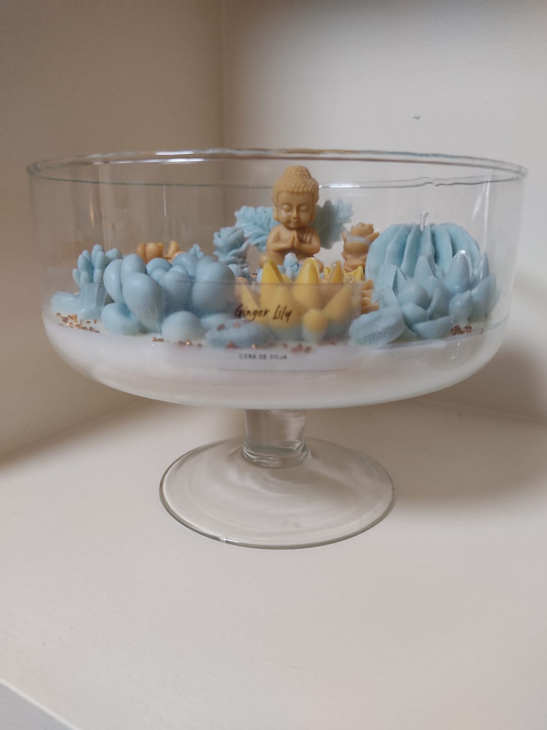 Customer photo review of Cera de Soja para velas en Molde, Pilar y Wax-melts (APF)