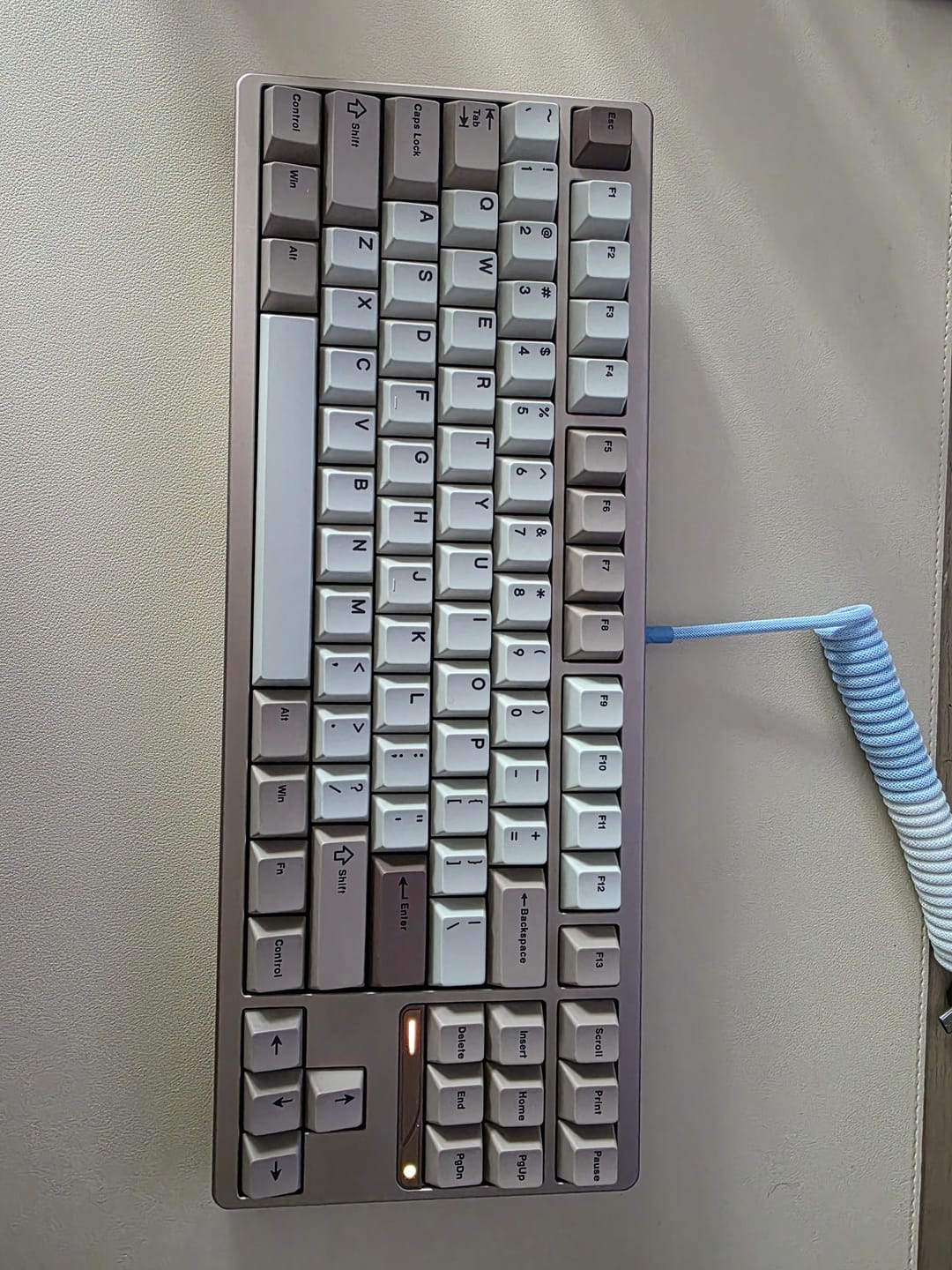 Customer photo review of Evoworks -  Evo80 80% TKL Mechanical Keyboard