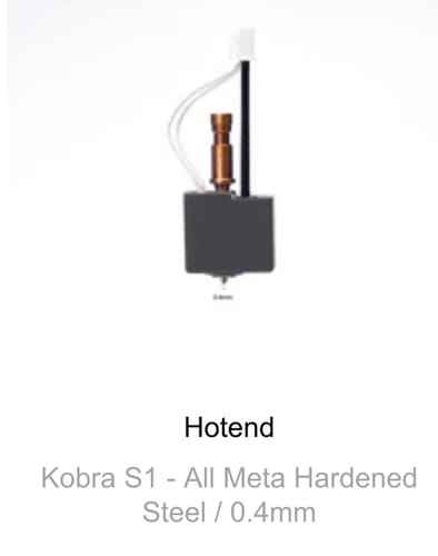 Customer photo review of Hotend