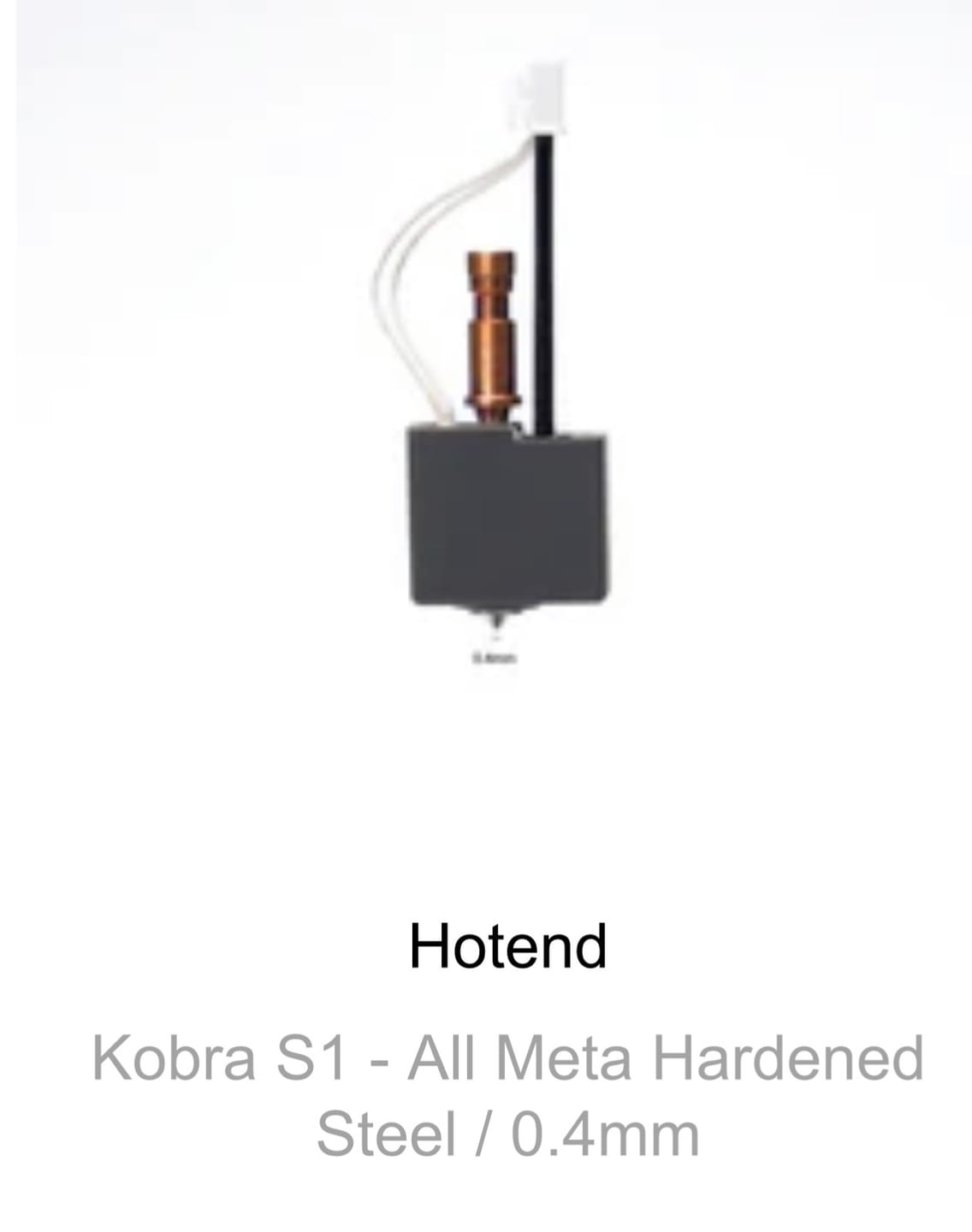 Customer photo review of Hotend