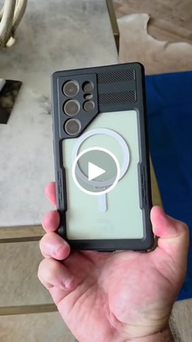 Customer video review of Waterproof Magsafe Case for Samsung Galaxy IP68