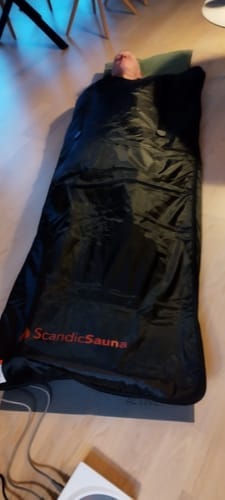 Customer photo review of Infrarød Saunatæppe Premium (4-zoner)