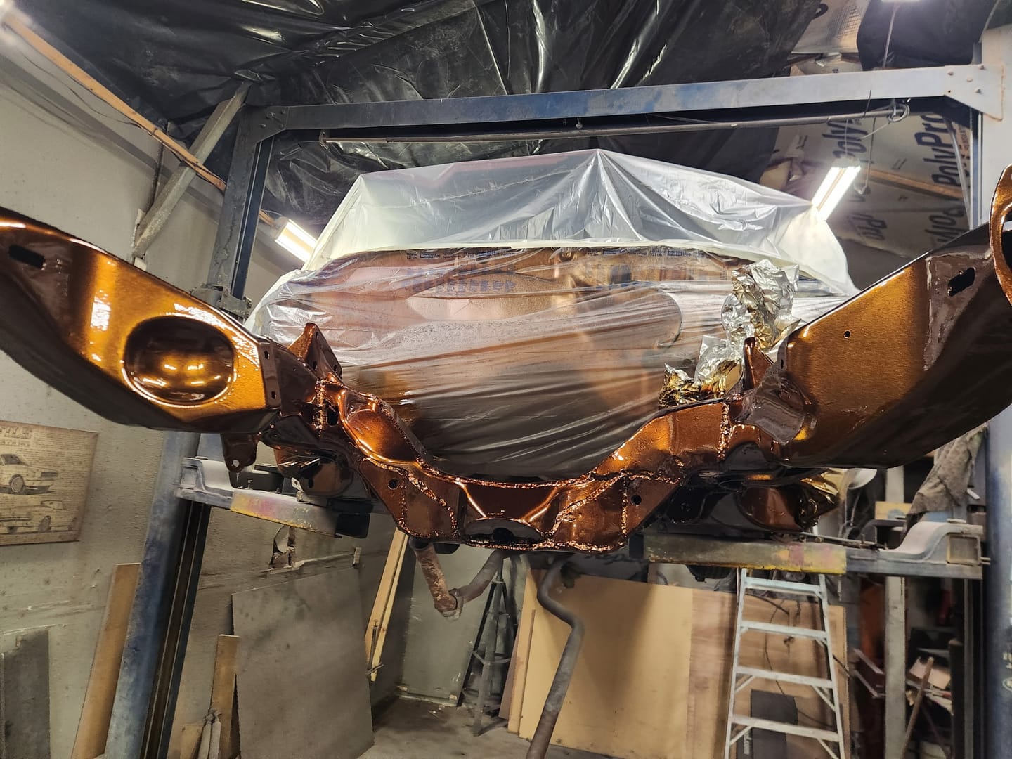Customer photo review of Cognac Paint Basecoat