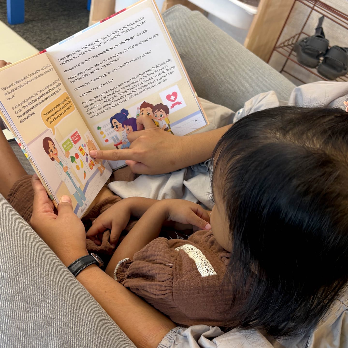 Customer photo review of The Nurts Tales: Growing Strong, Inside and Out