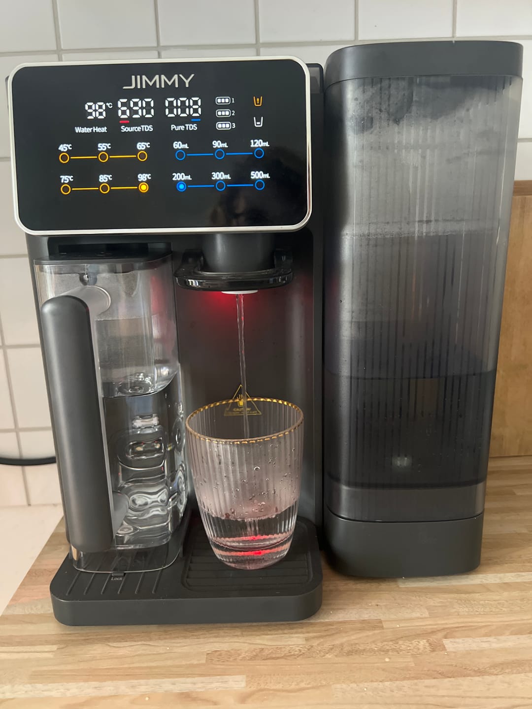 Customer photo review of R9 Countertop Reverse Osmosis Water Purifier