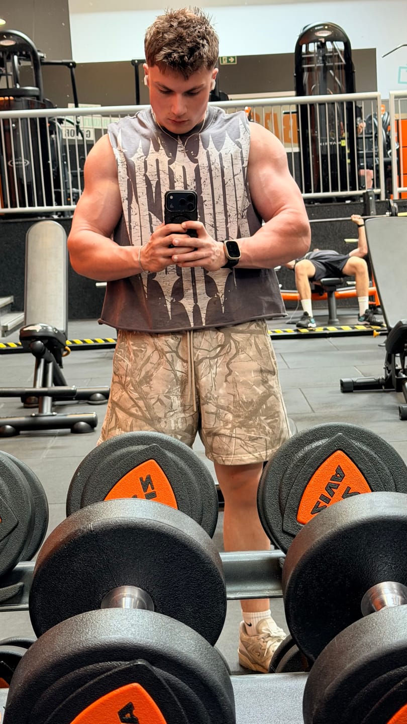 Customer photo review of 1118 - Tree Camo Cotton Shorts