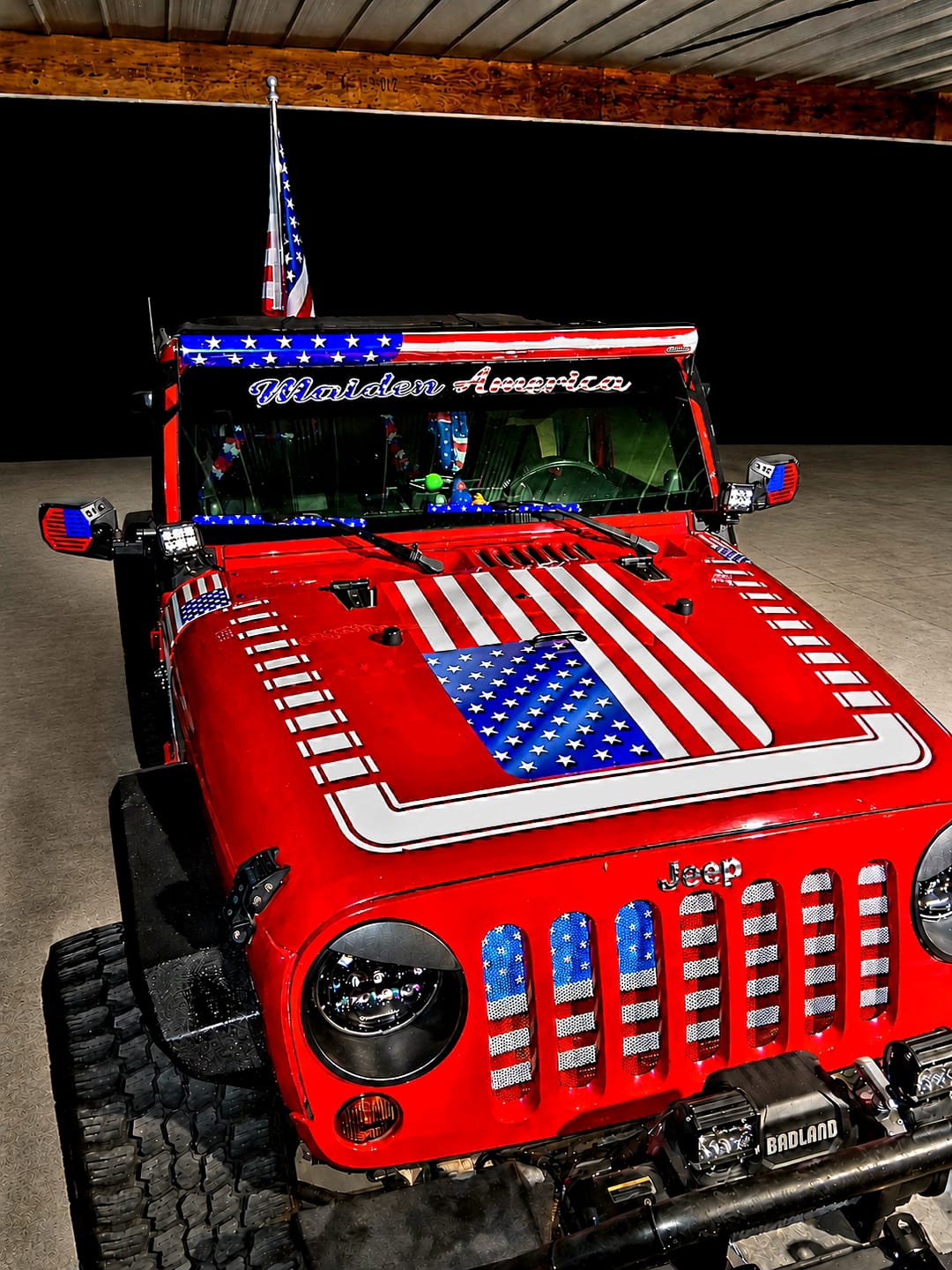 Customer photo review of Graphic InsertZ | American Flag
