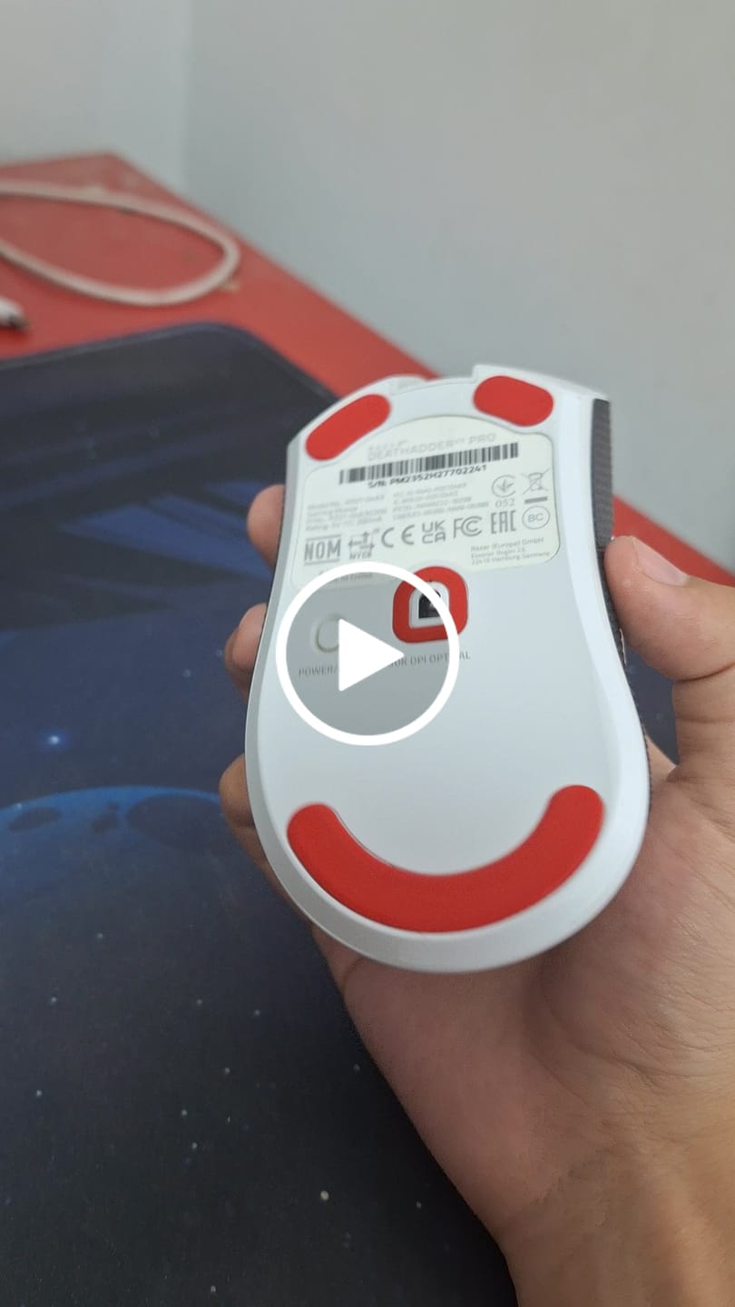 Customer video review of X-Raypad Obsidian Mouse Skates