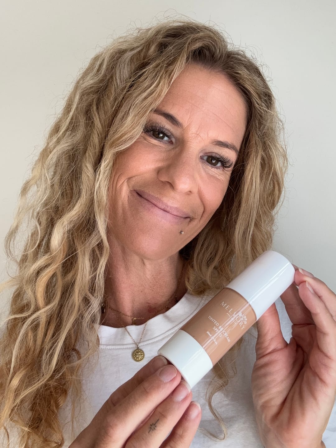Customer photo review of Tinted BB Cream SPF 15