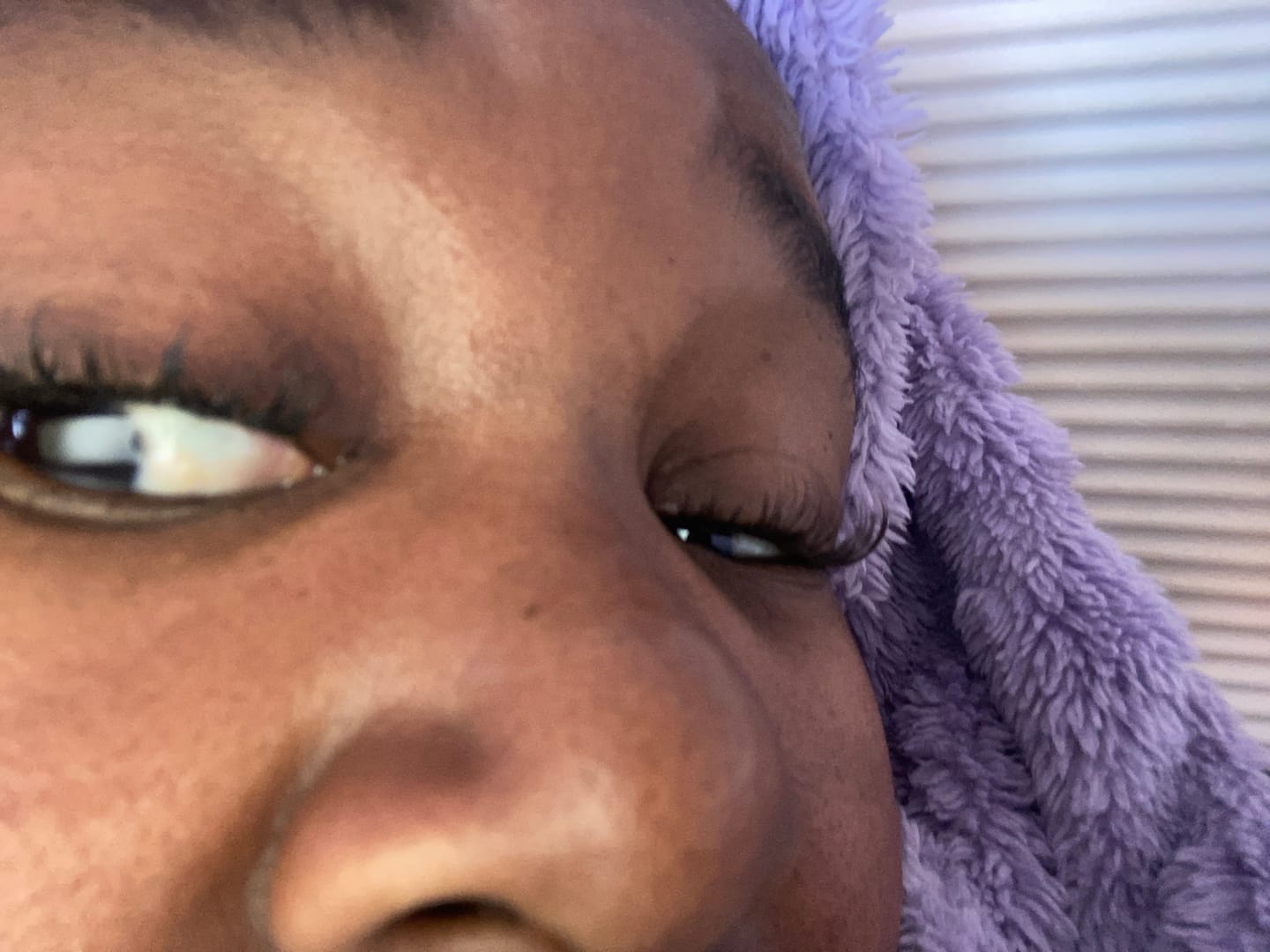 Customer photo review of Dreamy Brown Lash Kit