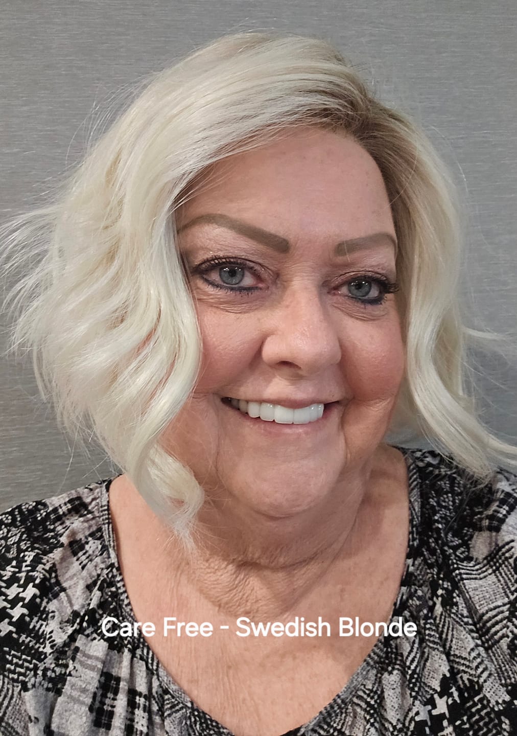 Customer photo review of CARE FREE - Swedish Blonde