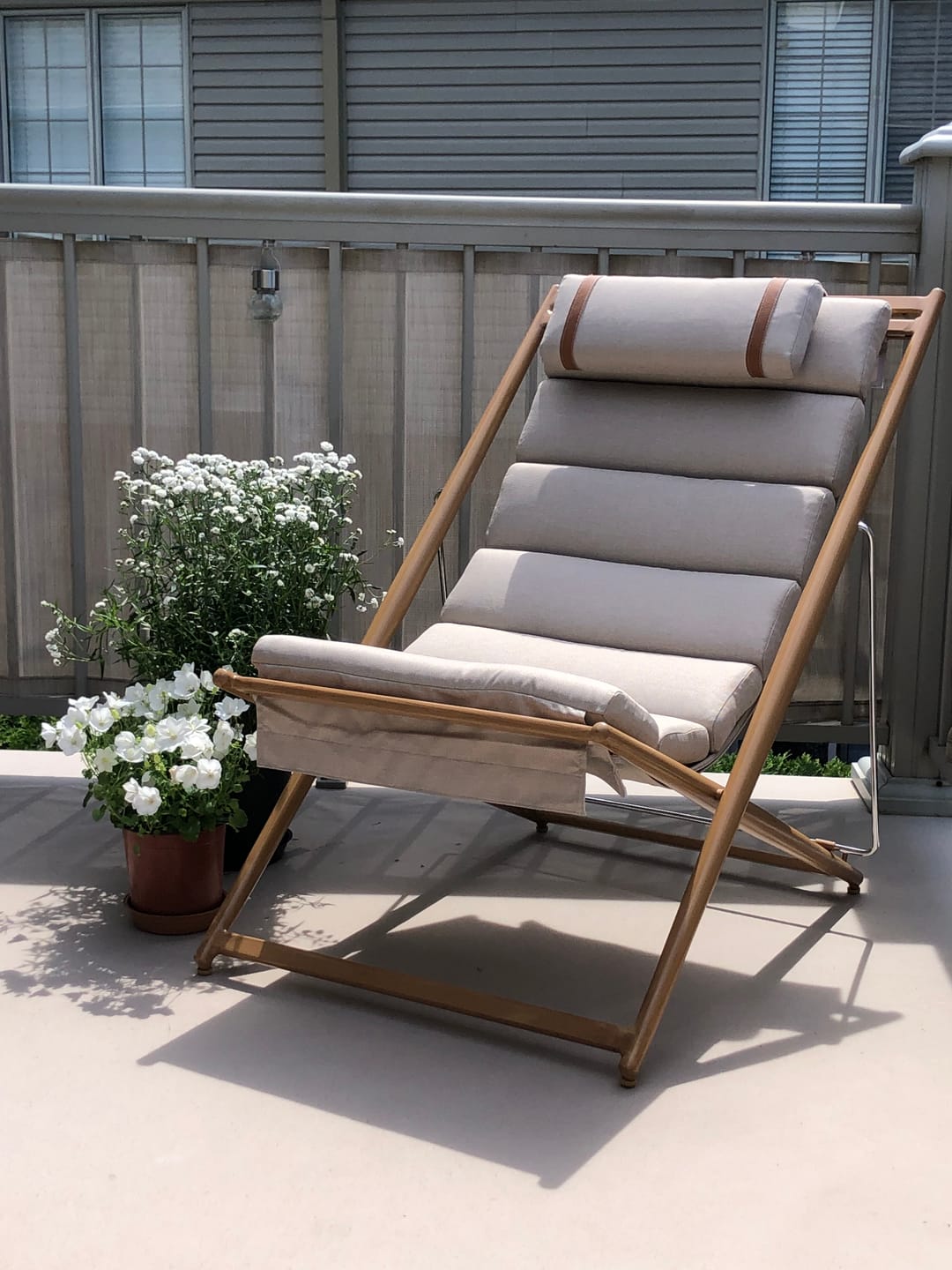 Customer photo review of Solaris Outdoor Sling Chair