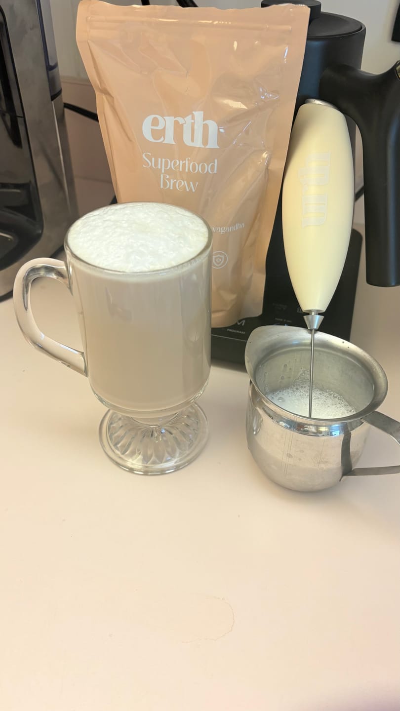 Customer photo review of Superfood Brew 1 Month Supply