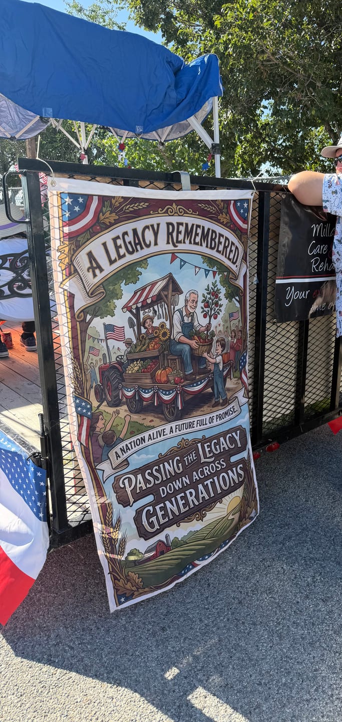 Customer photo review of Rectangular Flag