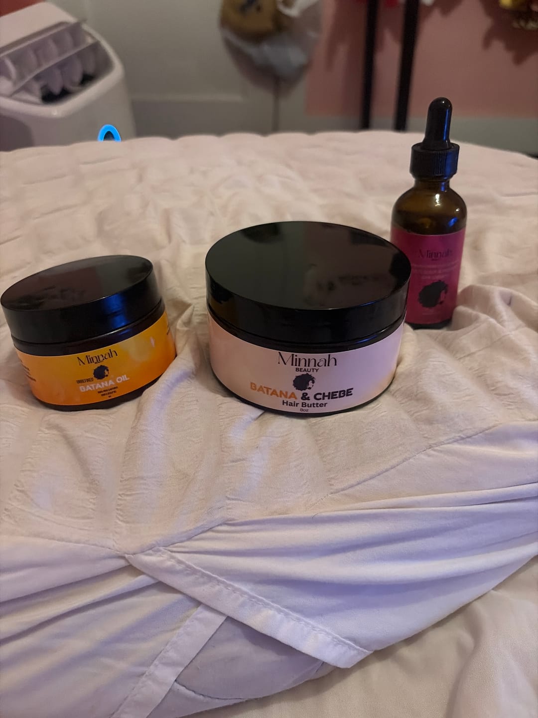 Customer photo review of Mini Herbal Hair Growth Oil