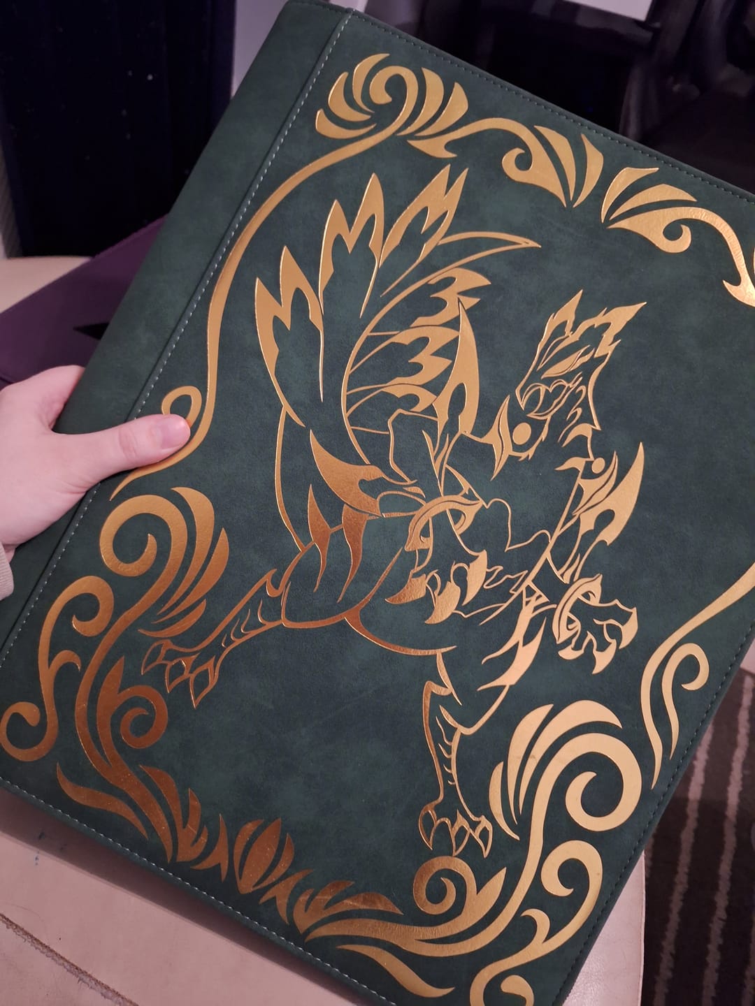 Customer photo review of Gen 3 Leafblade - Toploader Trading Card Binder