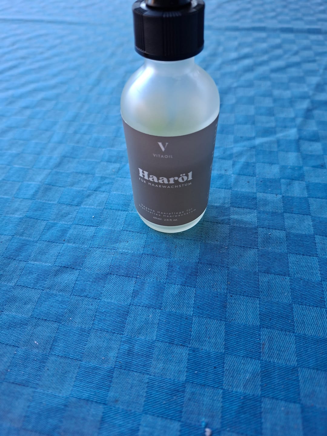 Customer photo review of Veganes Haaröl für schnelles Wachstum