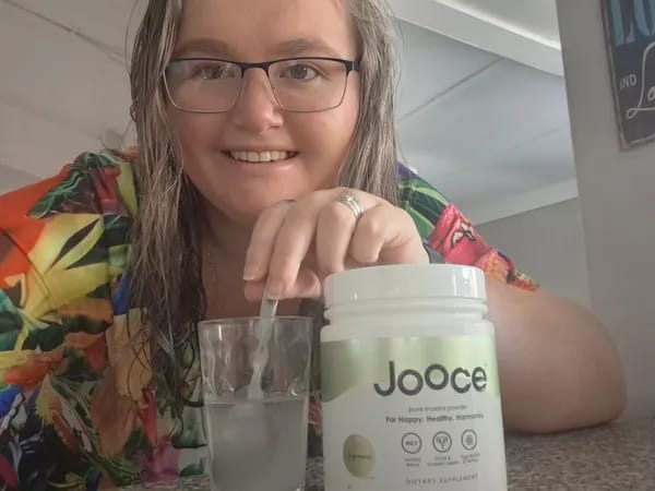 Customer photo review of JOOCE Pure Inositol Powder (70 Servings)