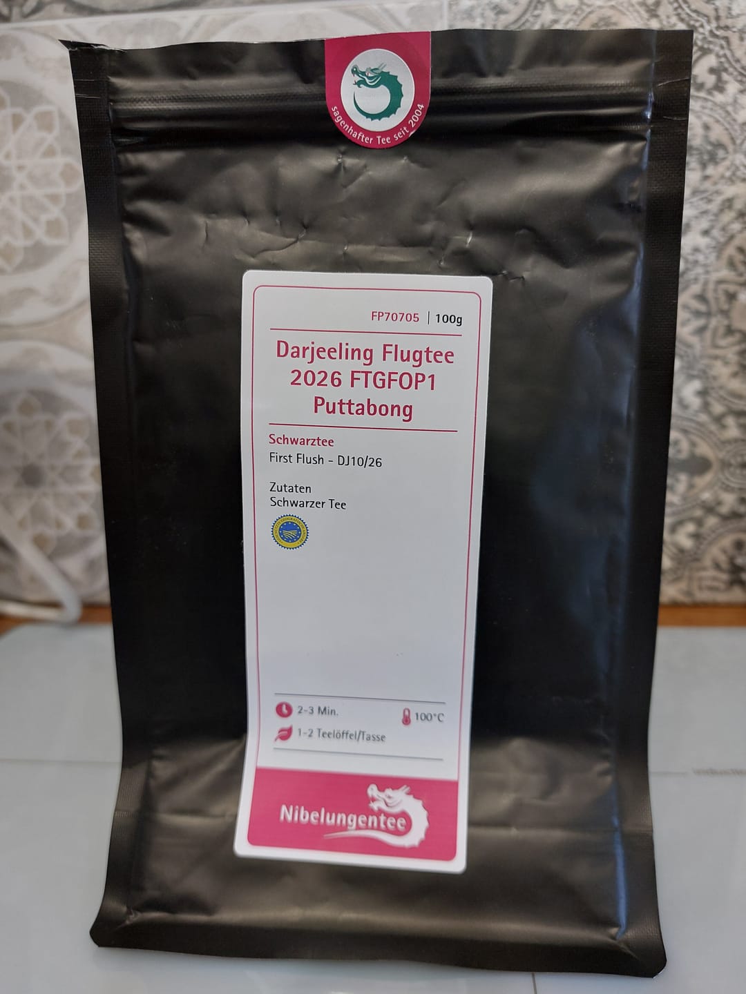 Customer photo review of Darjeeling Flugtee 2026 FTGFOP1 Puttabong