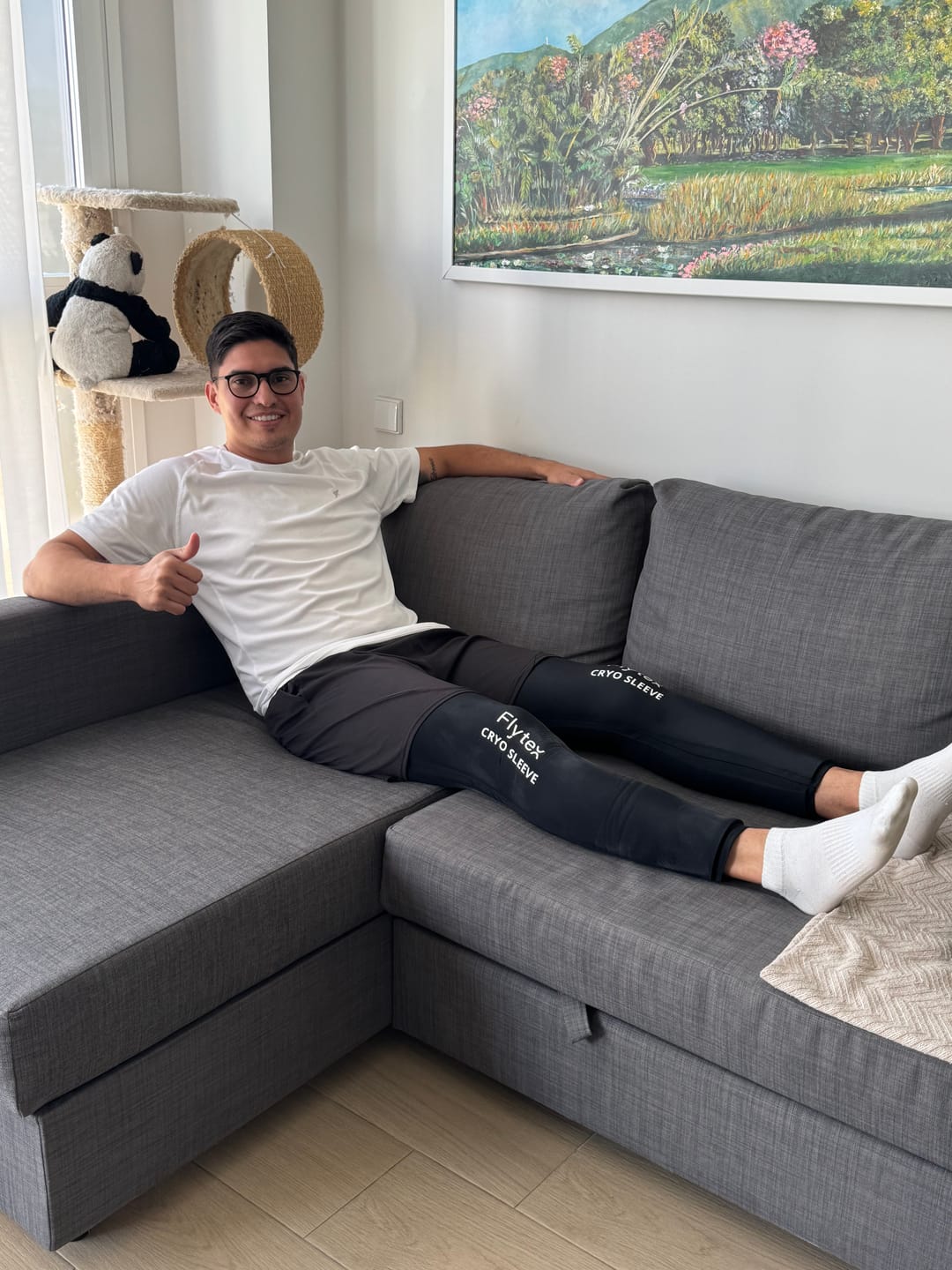 Customer photo review of Manchon de Cryothérapie