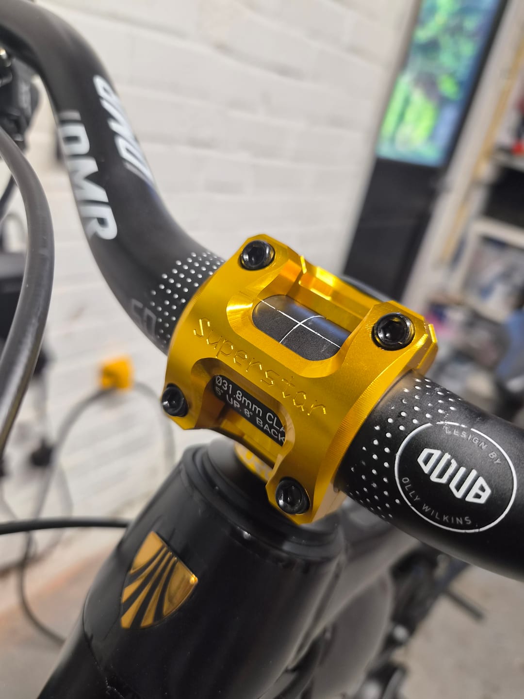 Customer photo review of Rockstar CNC Stem 32mm Reach - 31.8 or 35mm Bar