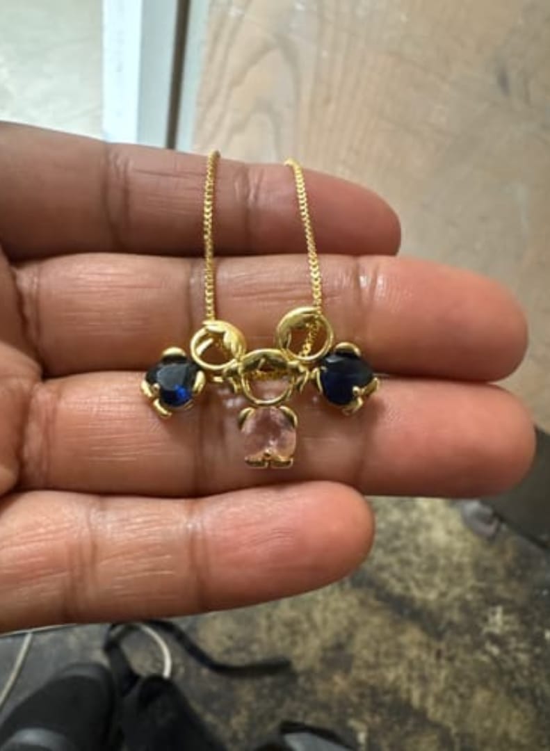 Customer photo review of Collar de Hijos Personalizado