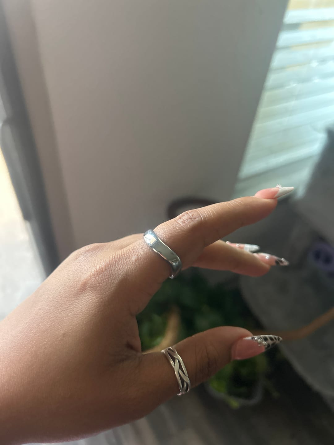 Customer photo review of Chunky Wave Ring